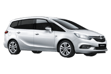 Car Hire Acocks Green - Vauxhall Zafira 7-Seater - Minibus hire Acocks green